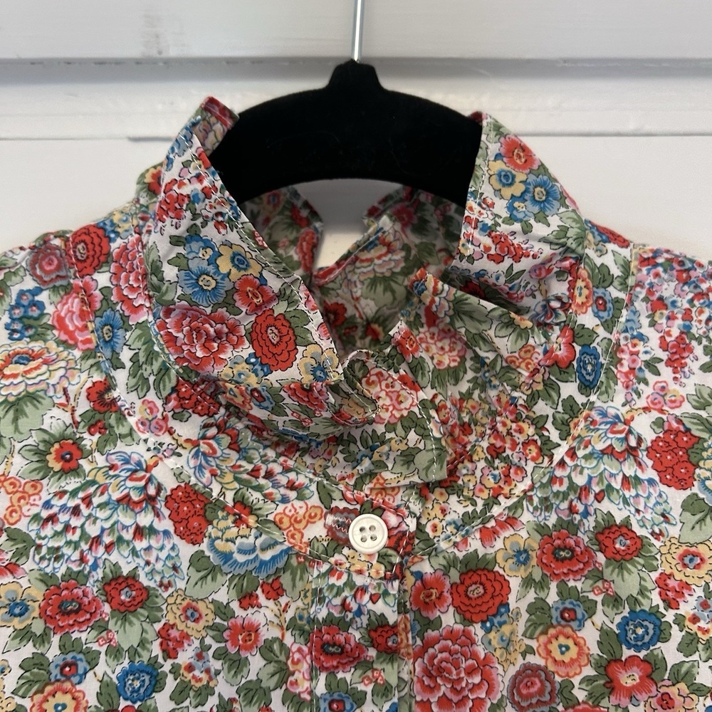 Hyacinth House Louisa Maxi Dress Size M NWT Red Floral Multi Cottage Feminine - Picture 8 of 16